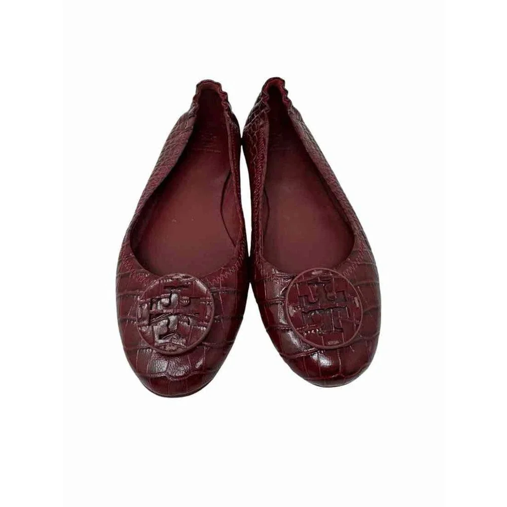 Shoe Size 9 Tory Burch Wine Flats
